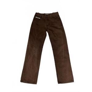 Akademiks Jeans 14 Brown Y2K Baggy Streetwear Hip Hop Denim